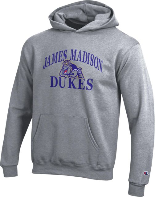 James Madison University Dukes Sustainable Youth Hooded Sweatshirt