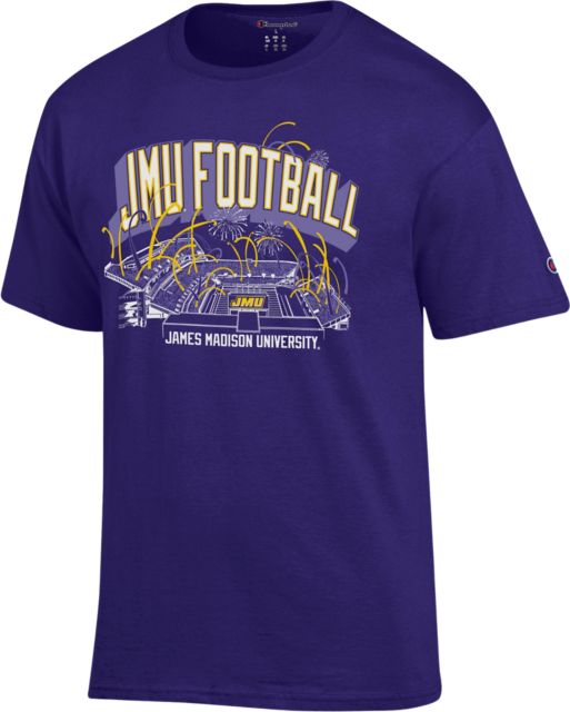 James Madison University Football Stadium Short Sleeve T-Shirt