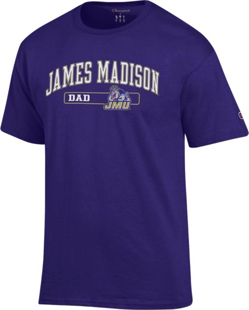 Men's Purple James Madison Dukes Baseball Jersey