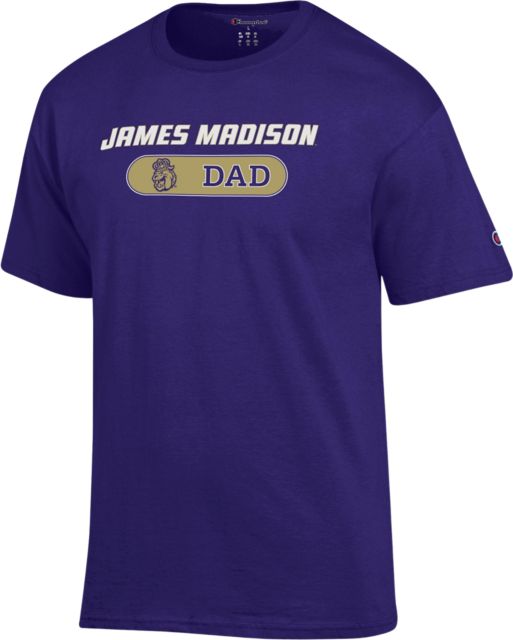 James Madison University Dad Short Sleeve T-Shirt