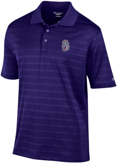 James Madison University Textured Solid Polo - ONLINE ONLY