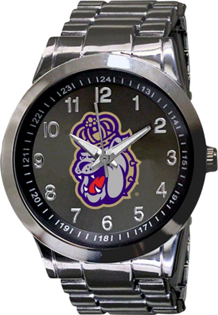 James Madison University 44mm Men's Metal Watch
