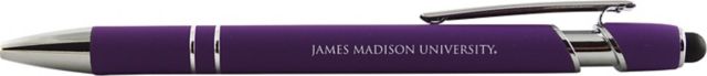 James Madison University Rubber Stylus Pen