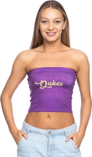 James Madison University Women's Dukes Tube Top