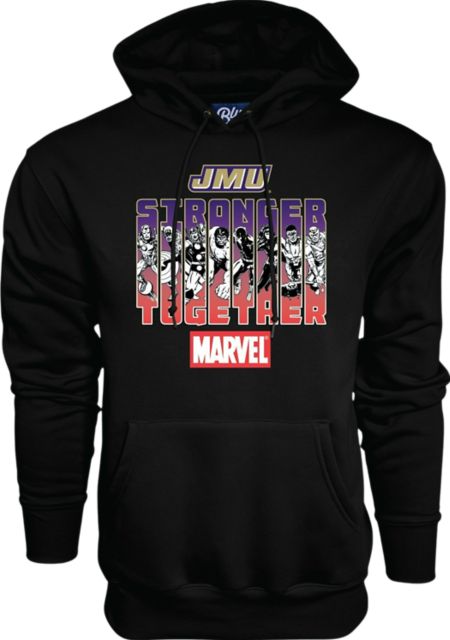 Marvel Kids Ms Logo Icon Youth Pullover Hoodie, Athletic Heather