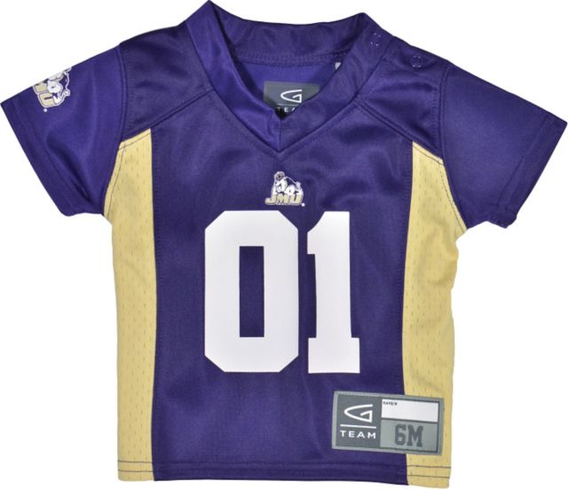 20 James Madison Dukes Nike Football Jersey - Purple