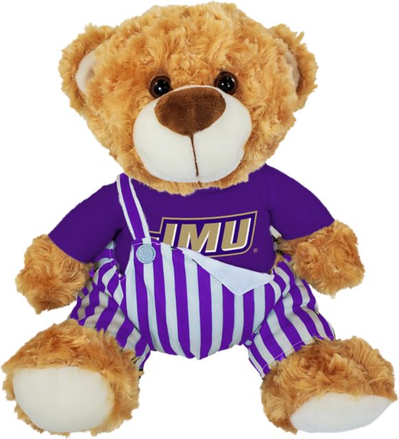 James Madison University 10'' Game Day Bear