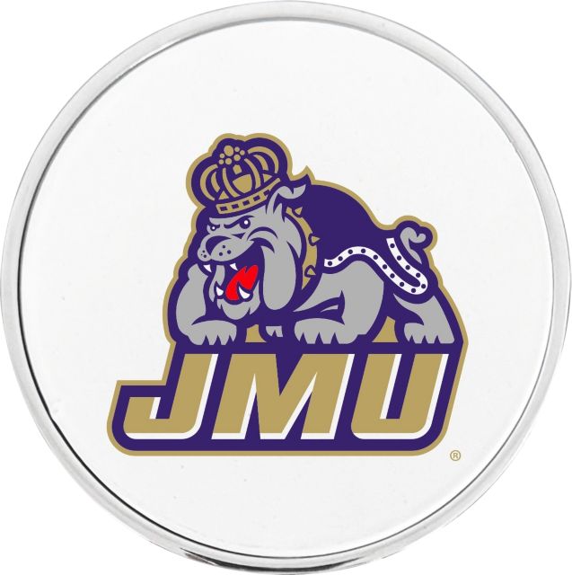 James Madison University Dukes Circle Adhesive Emblem