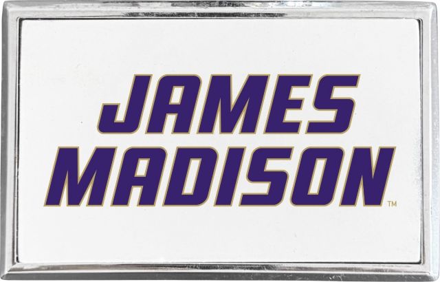James Madison University Rectangle Adhesive Emblem