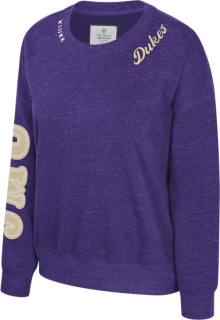 James Madison University Women's Dream About It Speckle Crewneck Sweatshirt