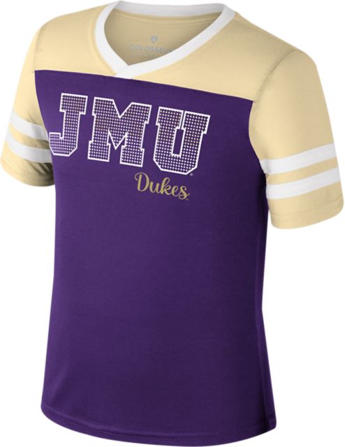 James Madison University Youth Girl's Dukes Short Sleeve T-Shirt