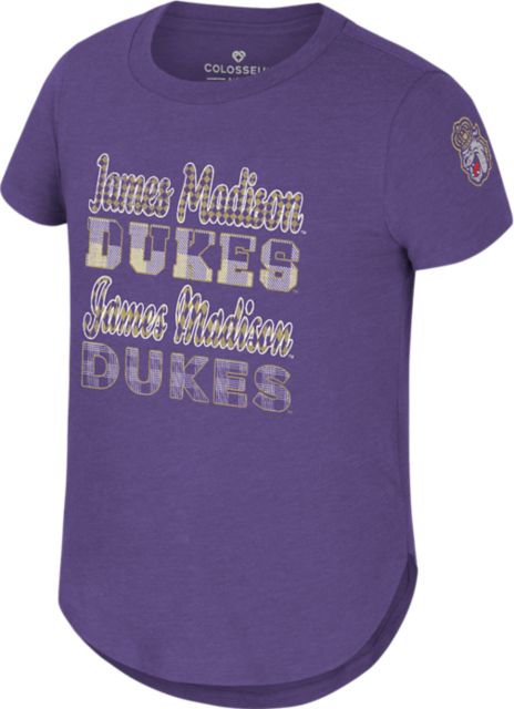 James Madison University Dukes Youth Girls Short Sleeve T-Shirt