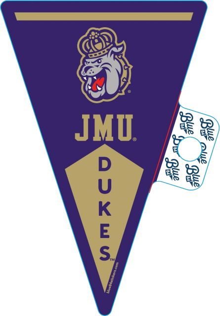 James Madison University Full-Size Sticker