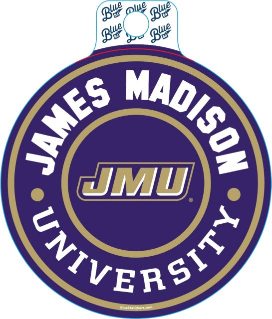 James Madison University Full-Size Sticker