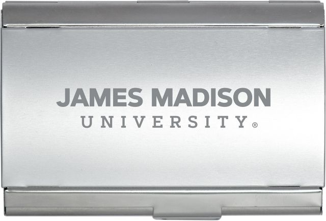James Madison University Business Card Case