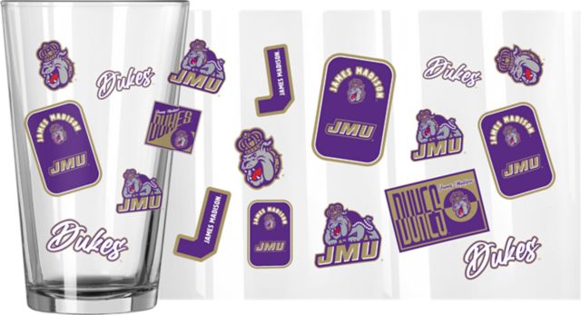 James Madison University 16oz Dreamweave Pint Glass