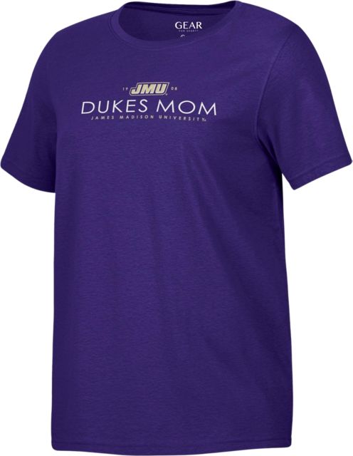 James Madison University Dukes Mom Women's Short Sleeve T-Shirt