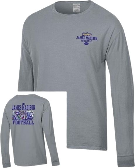 James Madison University Football Long Sleeve T-Shirt