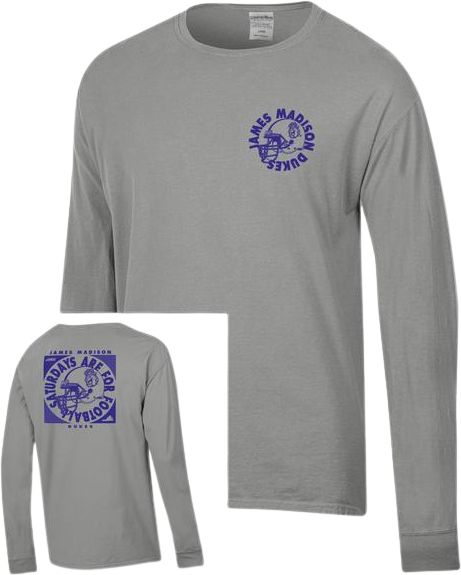 James Madison University Football Long Sleeve T-Shirt