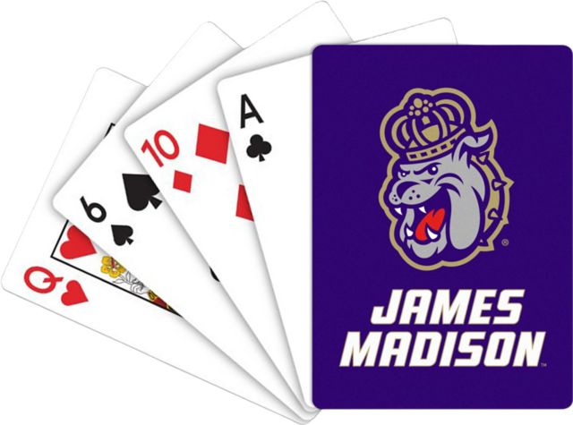 James Madison University Dukes Playing Cards