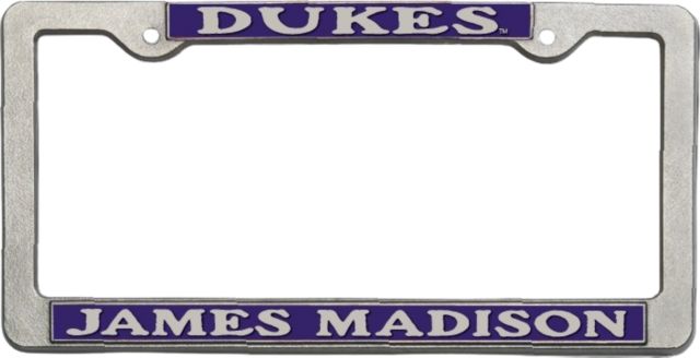 James Madison University License Plate Frame