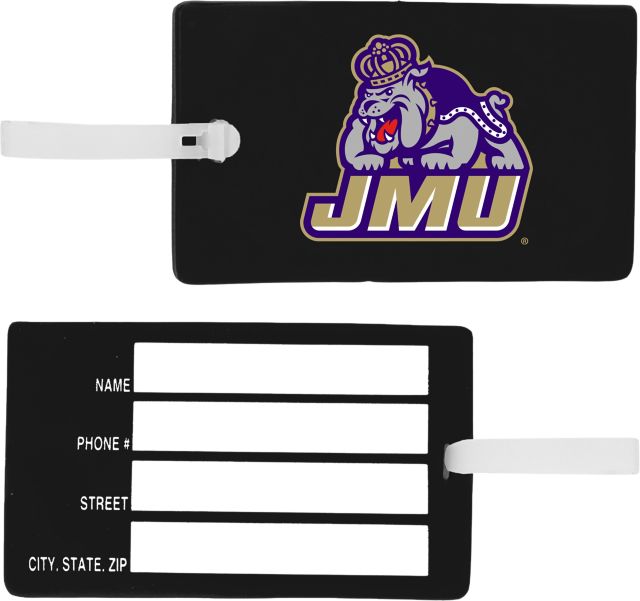 James Madison University Dukes Luggage Tag