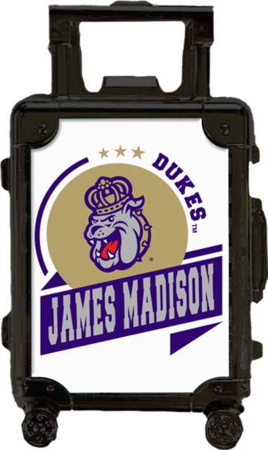 James Madison University Dukes Luggage Bottle Opener Magnet