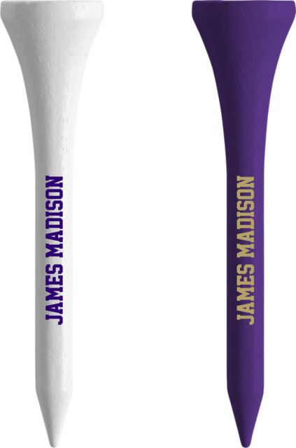 James Madison University Golf Tee 50 Pack