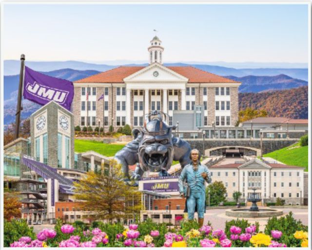 James Madison University 16'' x 20'' Canvas