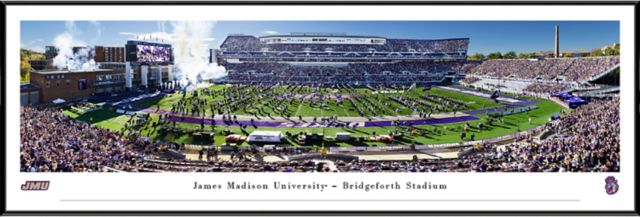 James Madison University Dukes Football Standard Framed Print