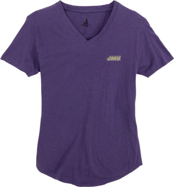James Madison University Women's Meredith V-Neck T-Shirt