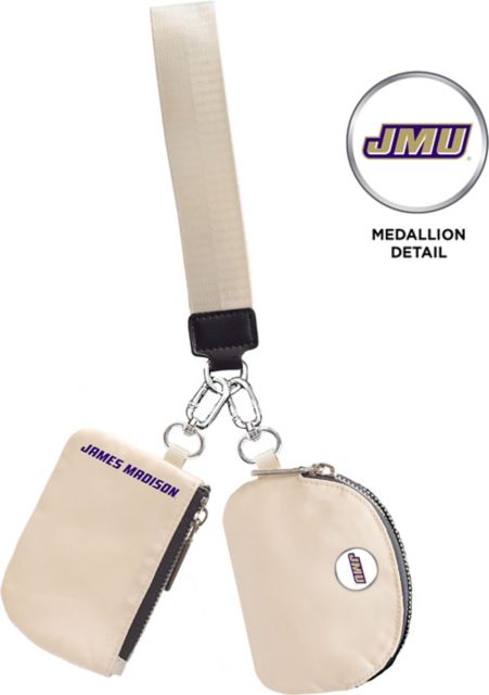 James Madison University Oversized Key Strap Coin Purse