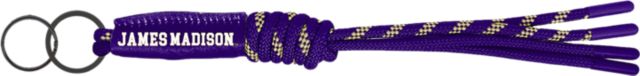 James Madison University Knotted Loop Keychain