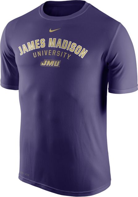 James Madison University Dri-Fit Short Sleeve T-Shirt: James
