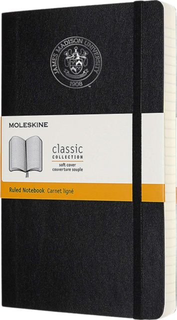 James Madison University Moleskine Large Ruled Notebook