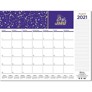 Jmu Fall 2022 Schedule James Madison University 2021-2022 Desktop Calendar:james Madison University