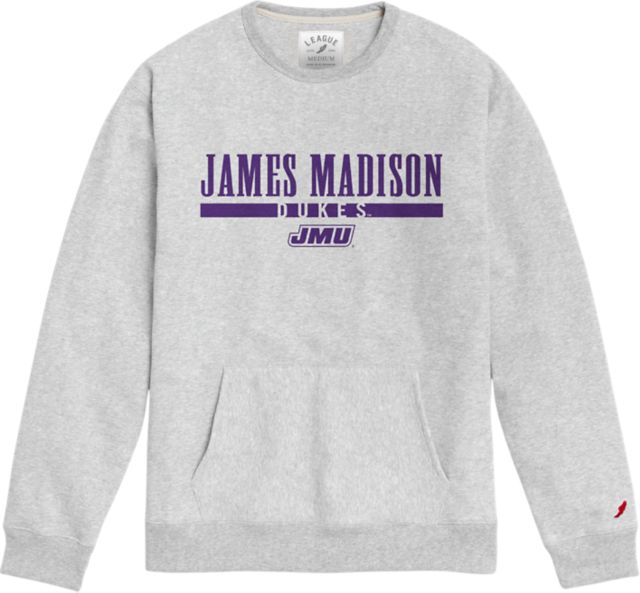 James Madison University 1636 Fleece Pocket Crewneck Sweatshirt - ONLINE ONLY