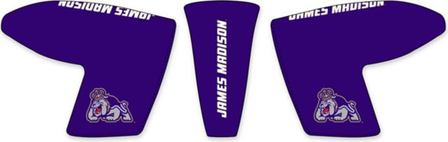 James Madison University Dukes Solid Putter Blade Cover