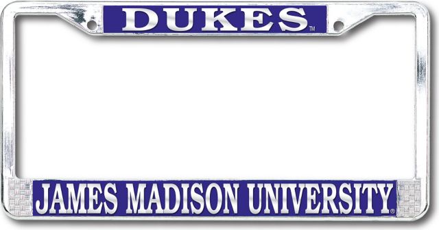 James Madison University Dukes License Plate Frame