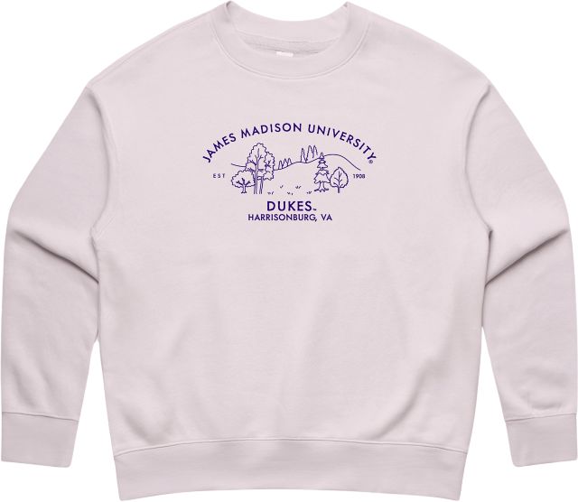 James Madison University Dukes Women's Crewneck Sweatshirt