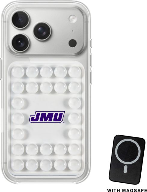 James Madison University Silicone Holder with MagSafe