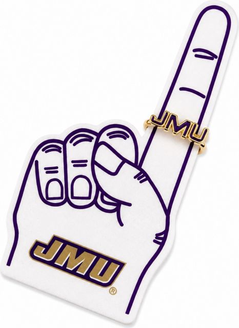 James Madison University Logo Stack Ring