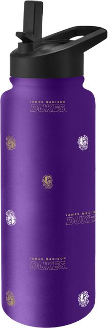 James Madison University 34oz Step And Repeat Quencher Bottle