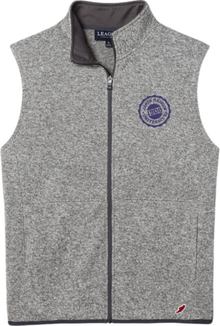 James Madison University Saranac Fleece Vest - ONLINE ONLY