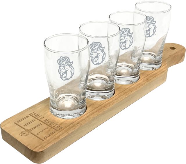 James Madison University Flight Glass Set
