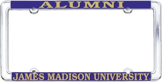 James Madison University Alumni License Plate Frame