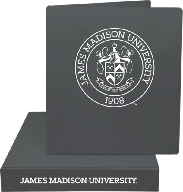 James Madison University 1.5'' Vinyl Binder