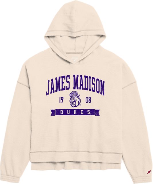 James Madison University Dukes Women's Waffle Hooded Sweatshirt
