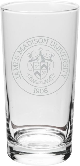 James Madison University 10 oz Highball Glass