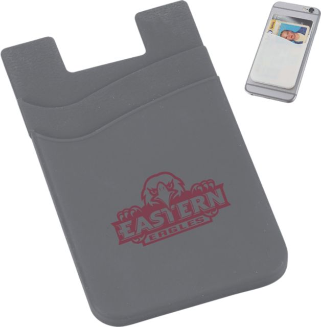Eastern University Eagles Silicone Card Wallet